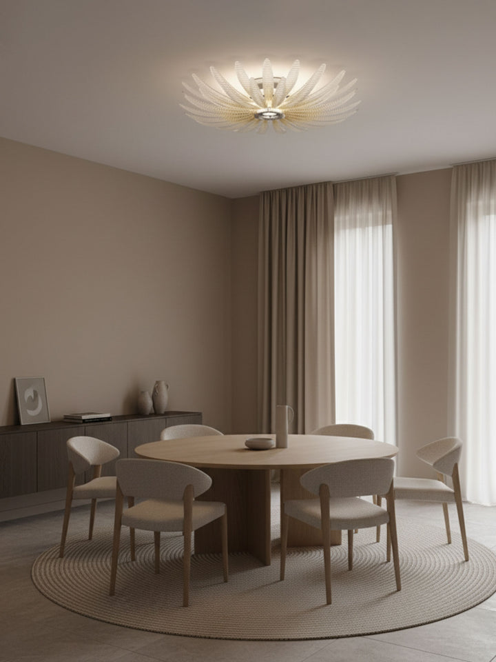 Aurelia Glass Petal Ceiling Light - Vakkerlight