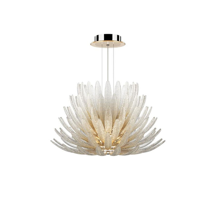 Aurelia Glass Petal Chandelier - Vakkerlight