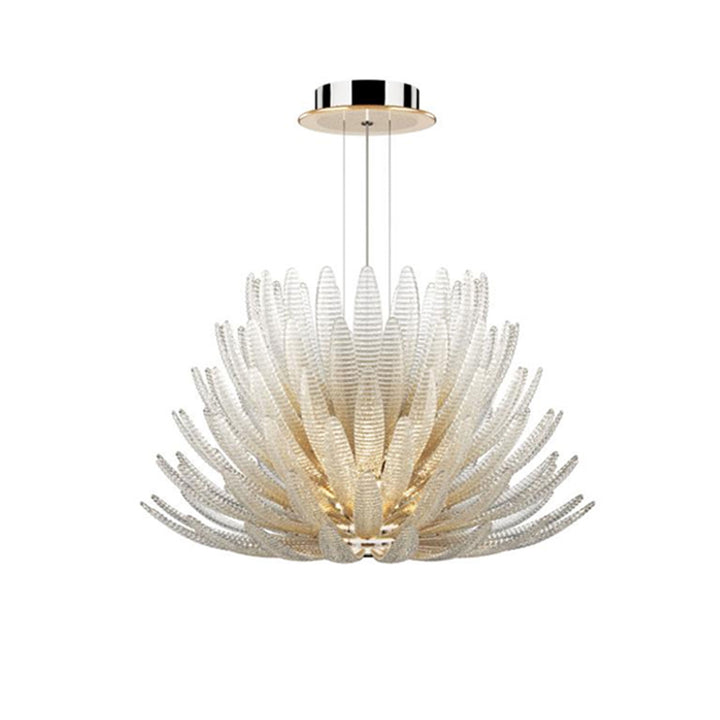 Aurelia Glass Petal Chandelier - Vakkerlight