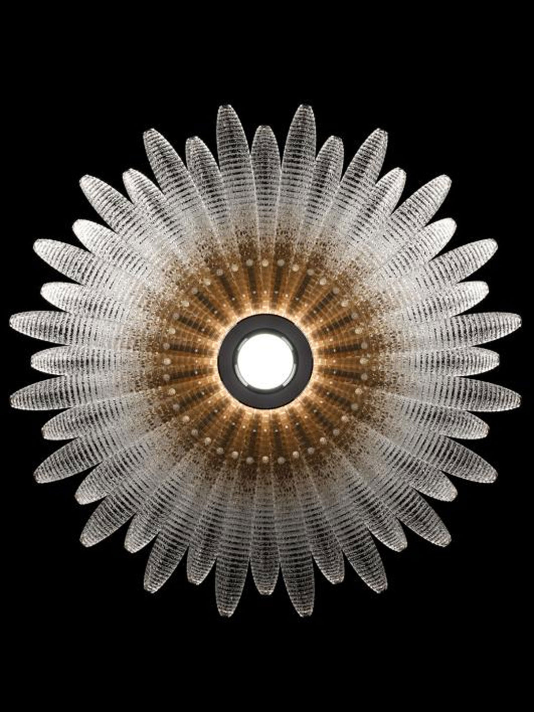 Aurelia Glass Petal Chandelier - Vakkerlight