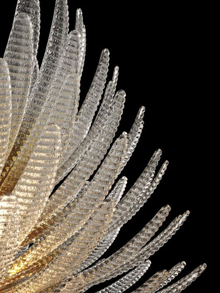 Aurelia Glass Petal Chandelier - Vakkerlight