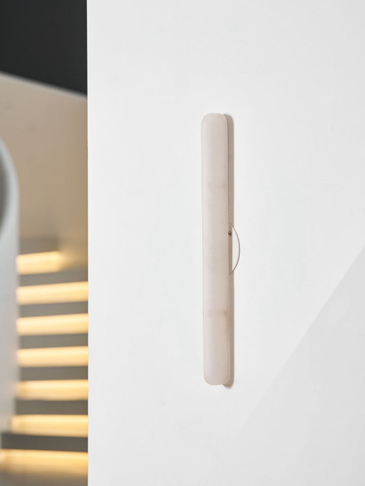 Aurelia Slim Alabaster Linear Wall Light - Vakkerlight