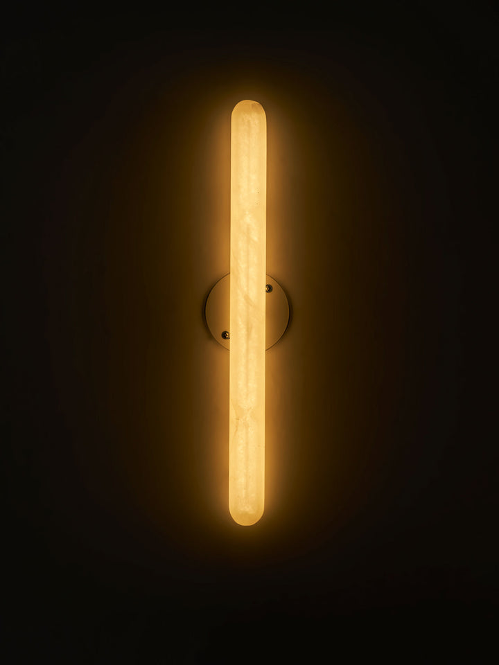 Aurelia Slim Alabaster Linear Wall Light - Vakkerlight
