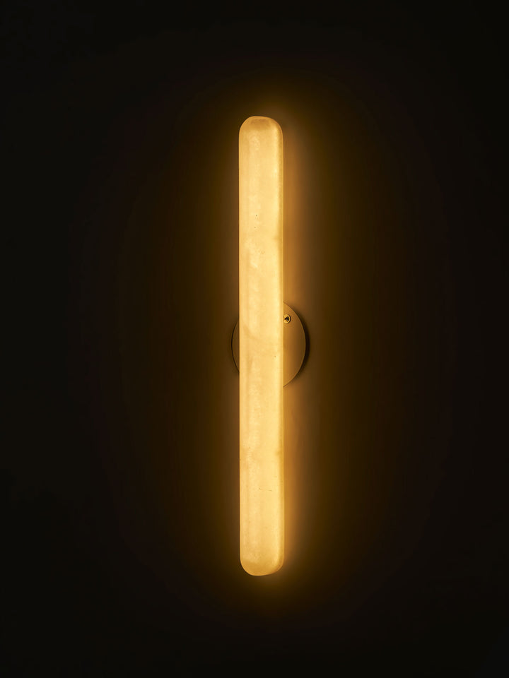 Aurelia Slim Alabaster Linear Wall Light - Vakkerlight