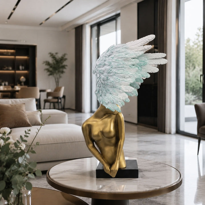Aurelia Winged Bust Sculpture - Vakkerlight