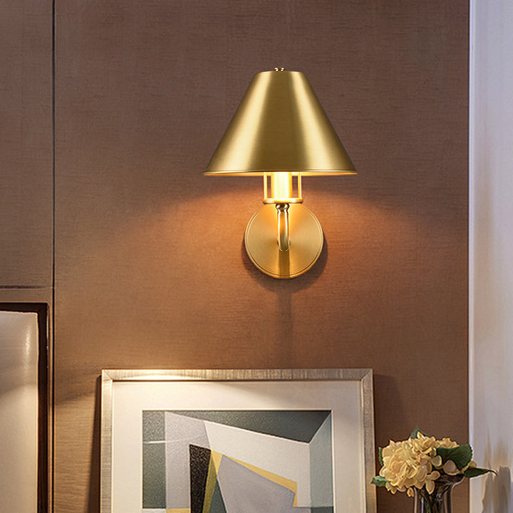 Aurelia Brass Wall Sconce