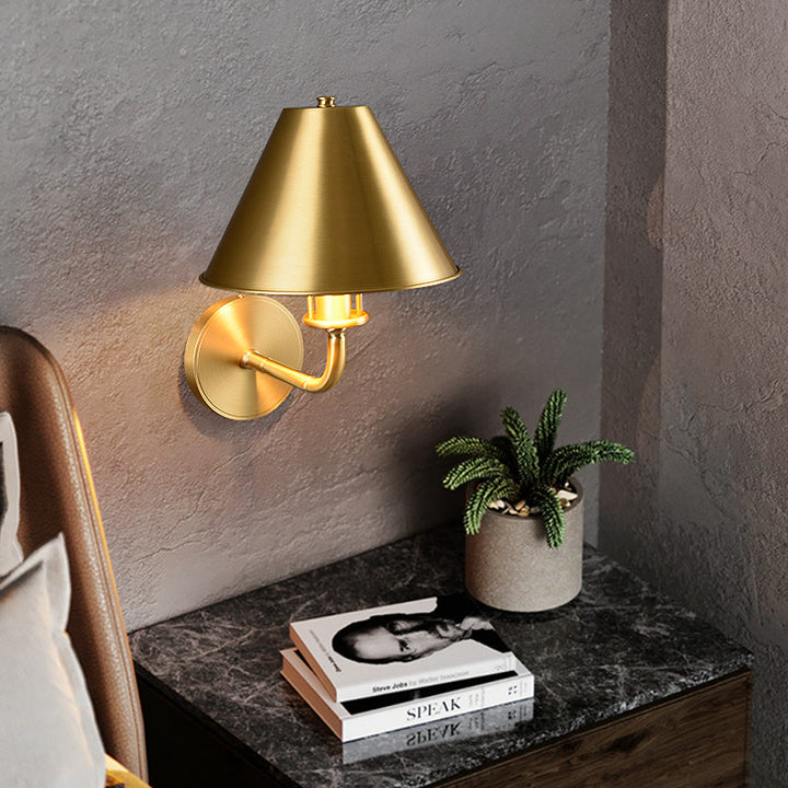 Aurelia Brass Wall Sconce