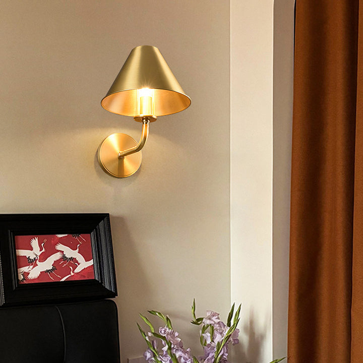 Aurelia Brass Wall Sconce