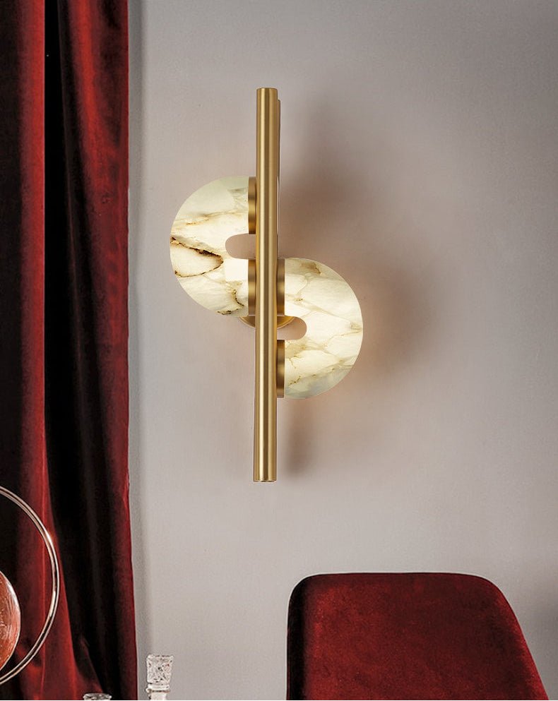 Aurelia Dual Disc Sconce - Vakkerlight