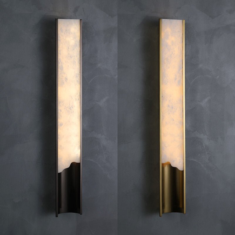 Aurelia Vein Alabaster Wall Light - Vakkerlight