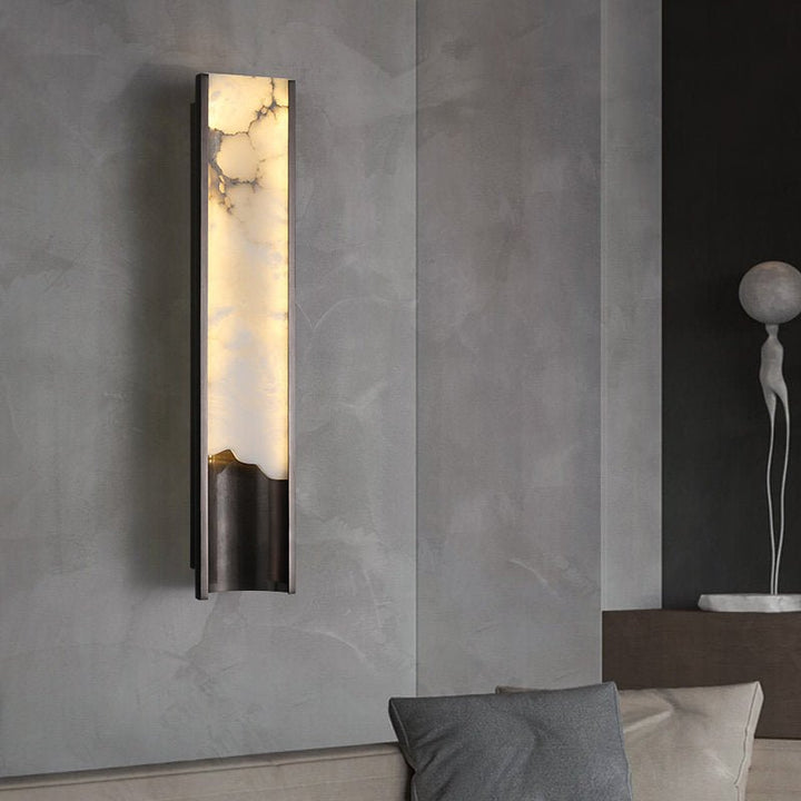 Aurelia Vein Alabaster Wall Light - Vakkerlight