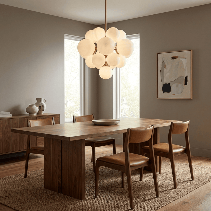 Aurelia Alabaster Cluster Chandelier - Vakkerlight