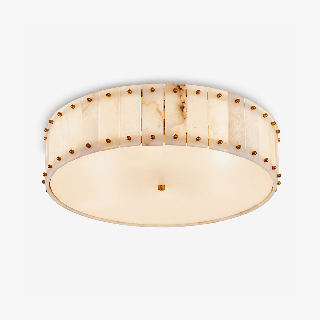 Aurelia Alabaster Ring Ceiling Lamp - Vakkerlight