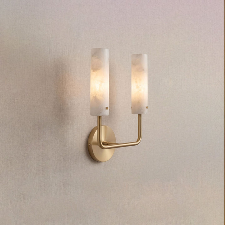 Aurelia Alabaster Wall Sconce