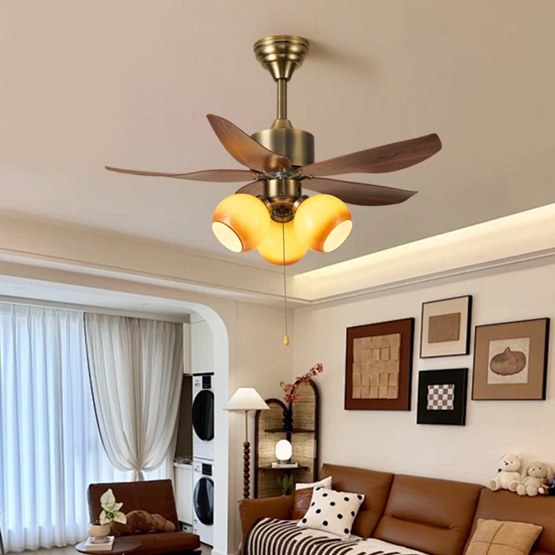 Aurelia Blossom Ceiling Fan Light - Vakkerlight