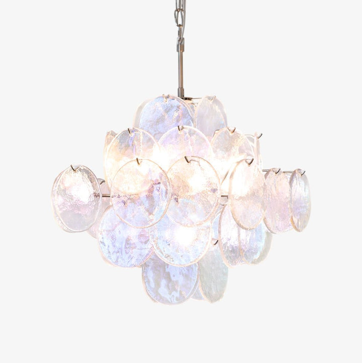 Aurelia Iridescent Murano Chandelier - Vakkerlight