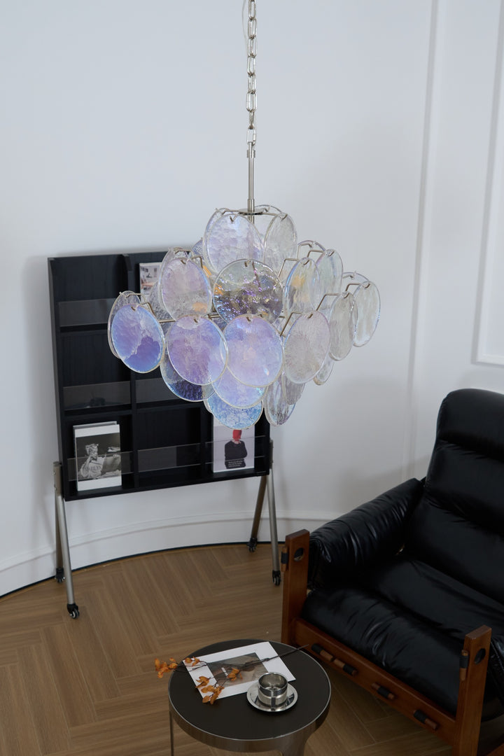 Aurelia Iridescent Murano Chandelier - Vakkerlight