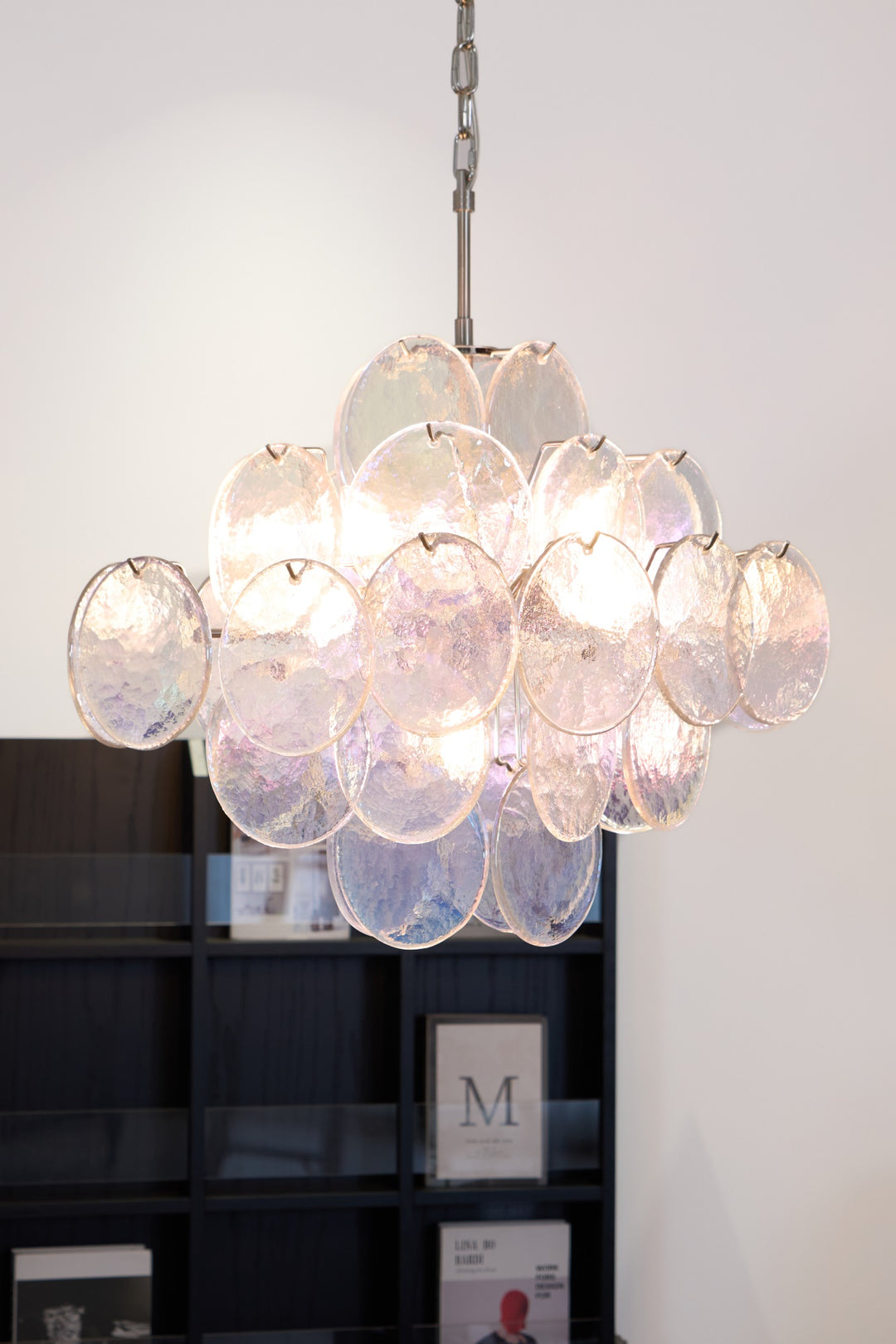 Aurelia Iridescent Murano Chandelier - Vakkerlight