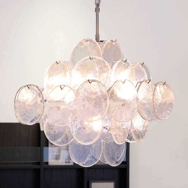 Aurelia Iridescent Murano Chandelier - Vakkerlight