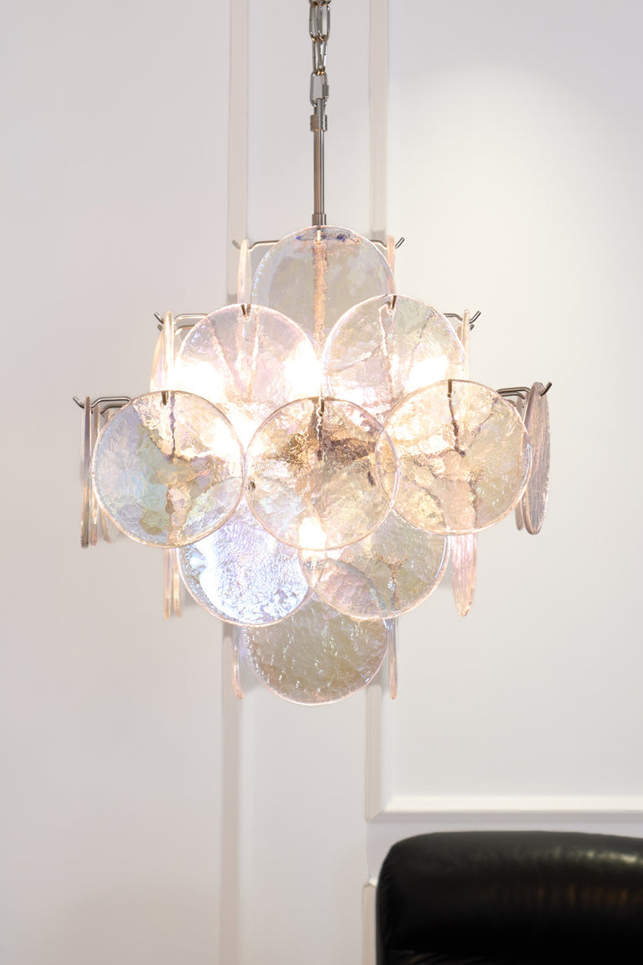 Aurelia Iridescent Murano Chandelier - Vakkerlight