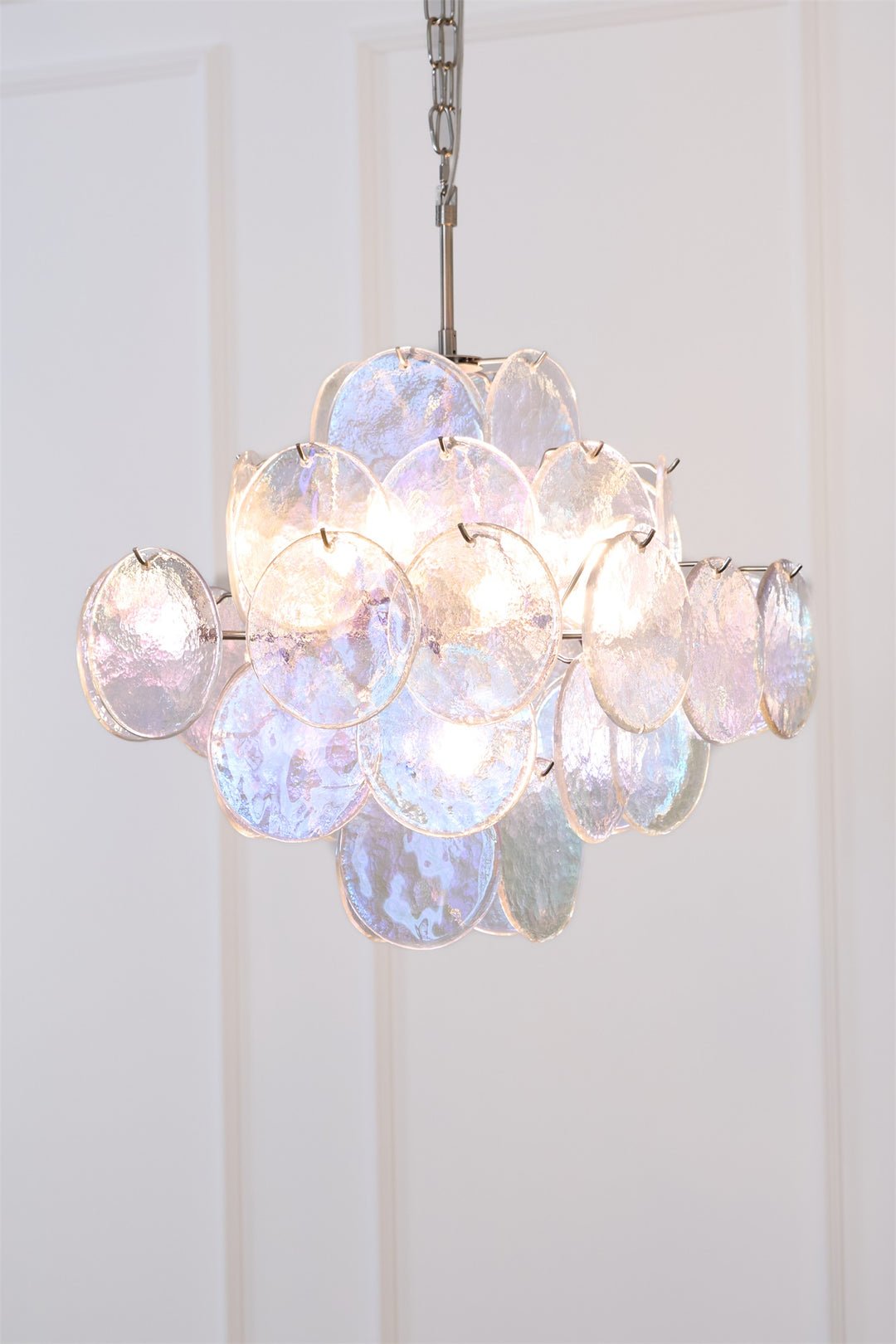 Aurelia Iridescent Murano Chandelier - Vakkerlight