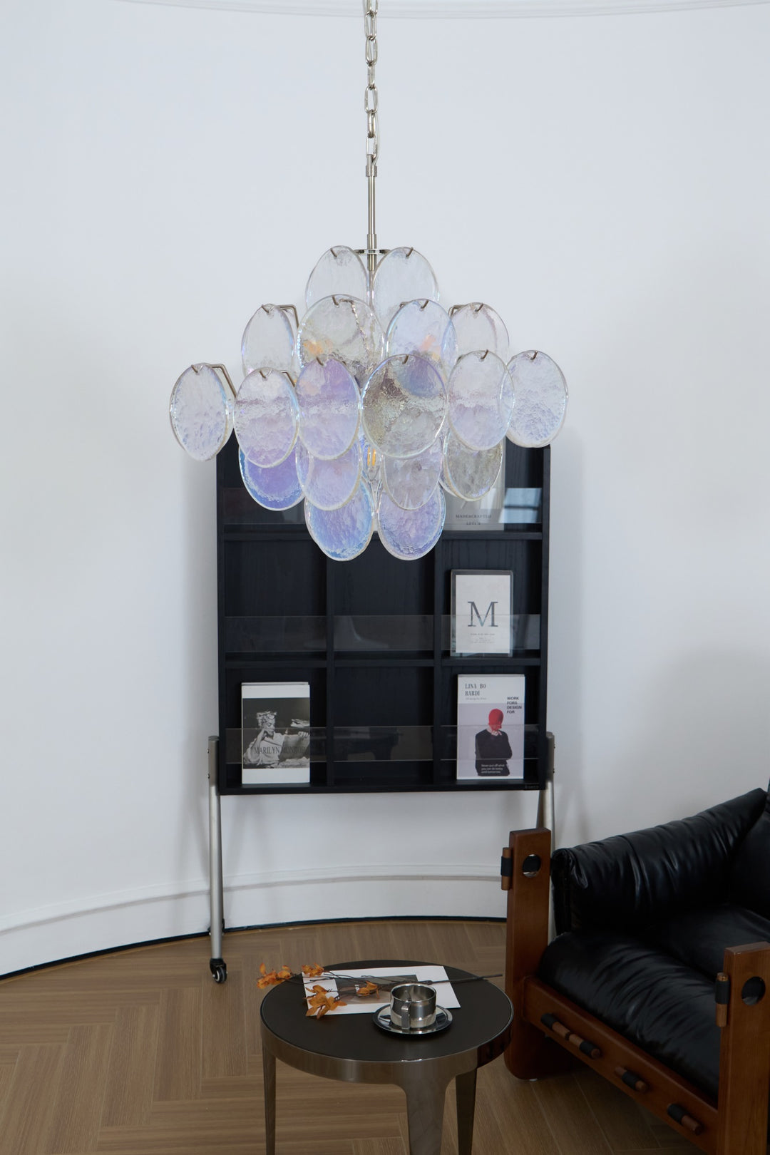 Aurelia Iridescent Murano Chandelier - Vakkerlight