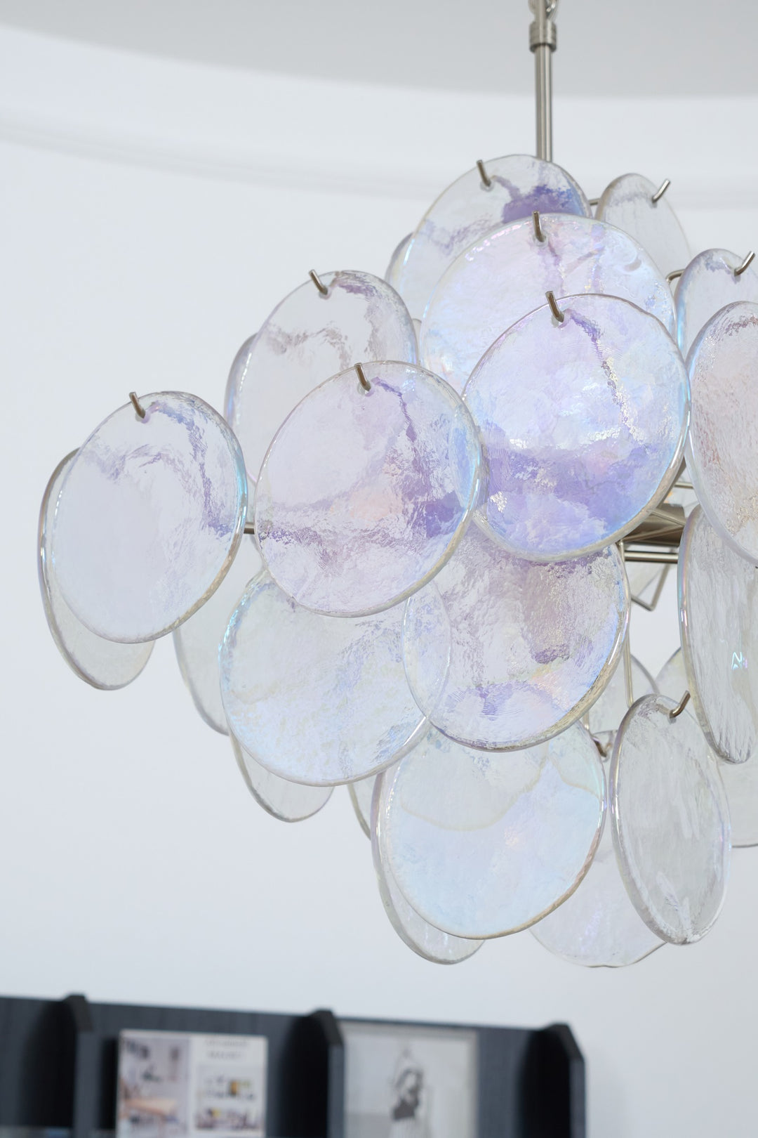 Aurelia Iridescent Murano Chandelier - Vakkerlight