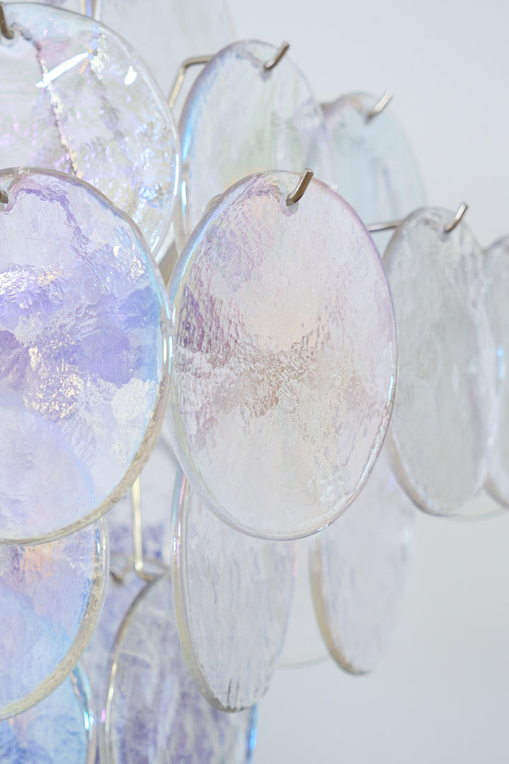 Aurelia Iridescent Murano Chandelier - Vakkerlight