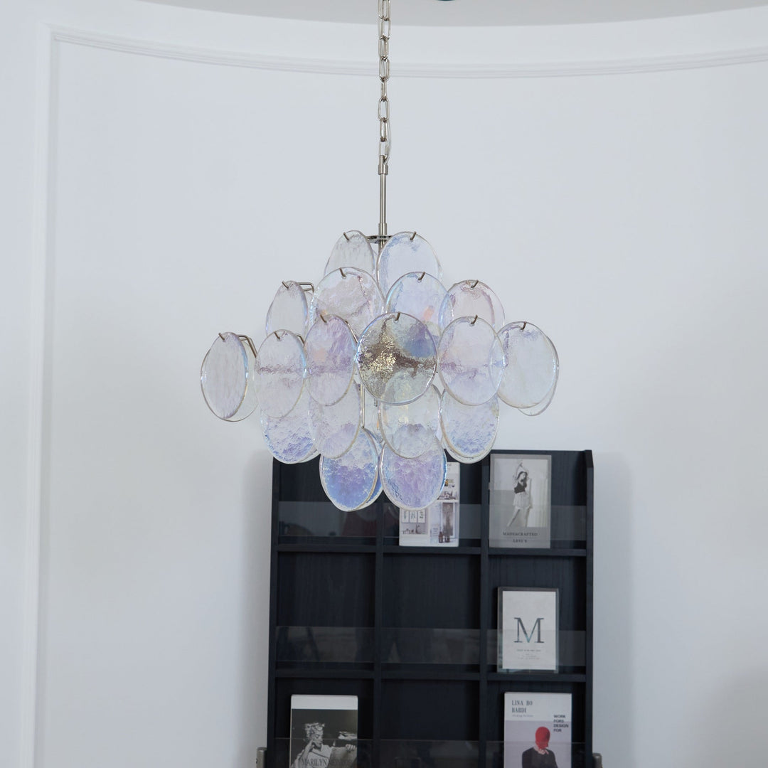 Aurelia Iridescent Murano Chandelier - Vakkerlight