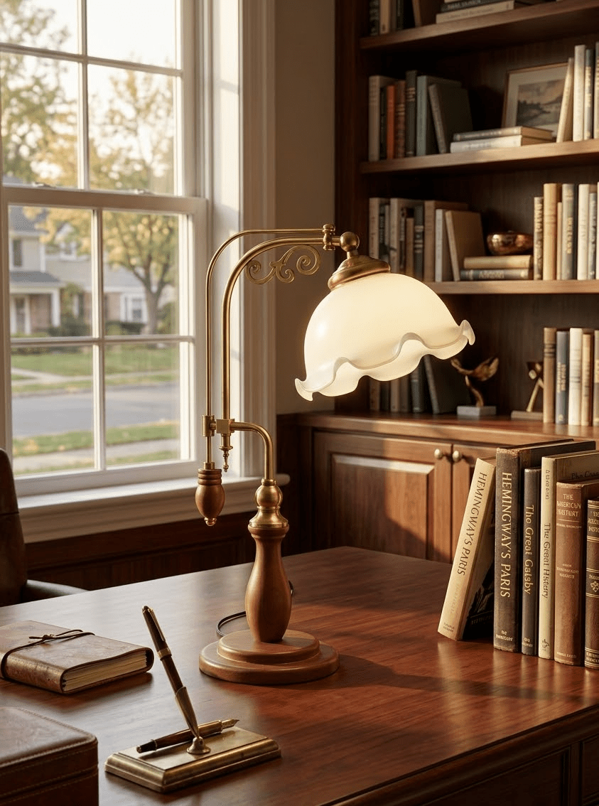 Aurelia Scroll Table Lamp - Vakkerlight