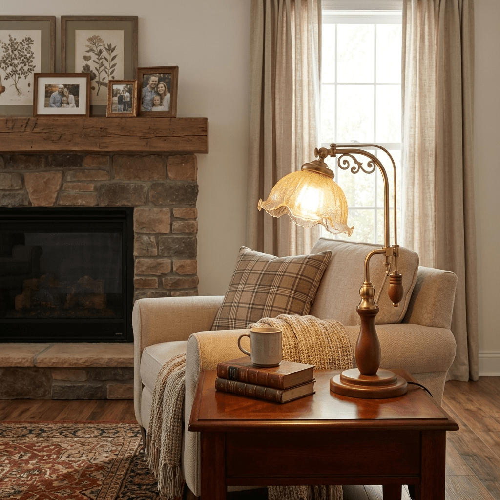 Aurelia Scroll Table Lamp - Vakkerlight