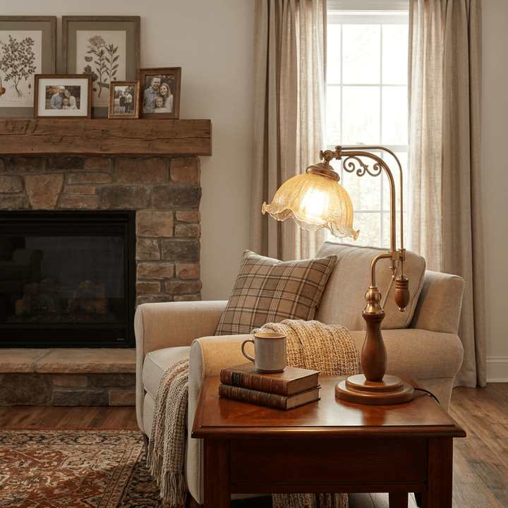 Aurelia Scroll Table Lamp - Vakkerlight