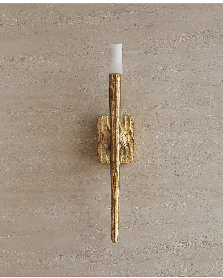 Aurelian Sculpted Alabaster Sconce