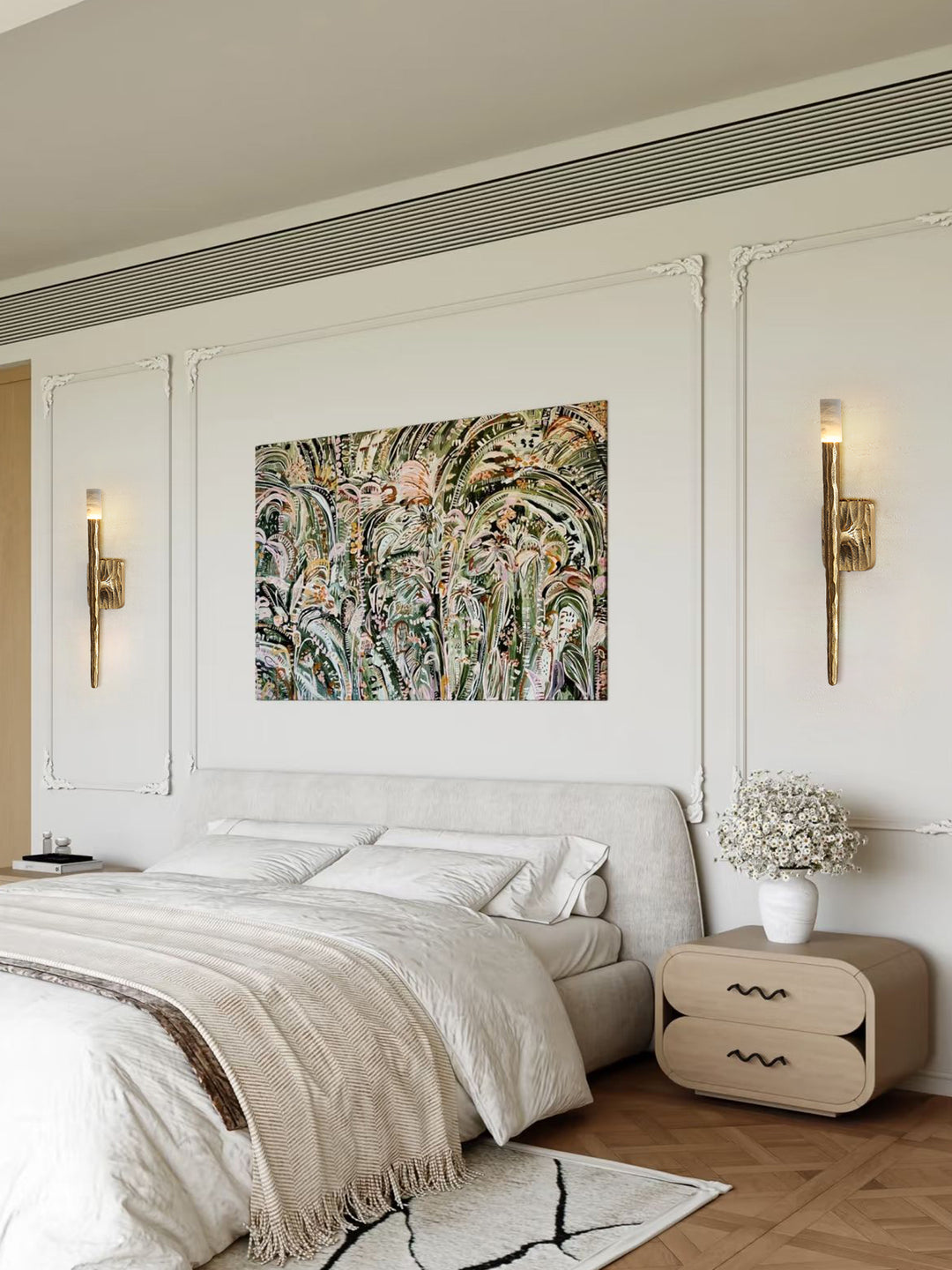 Aurelian Sculpted Alabaster Sconce