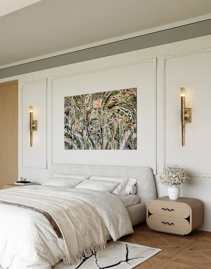 Aurelian Sculpted Alabaster Sconce