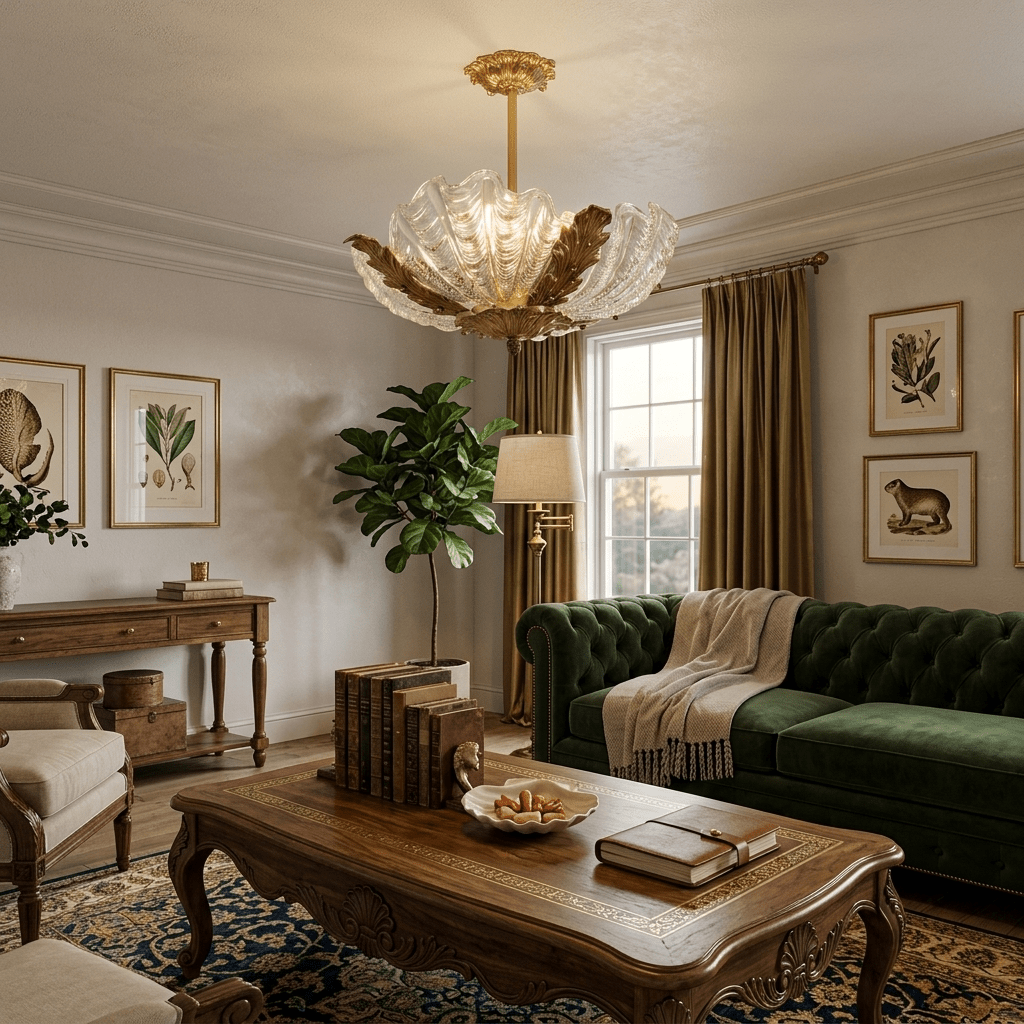 Aurelia Shell Chandelier - Vakkerlight