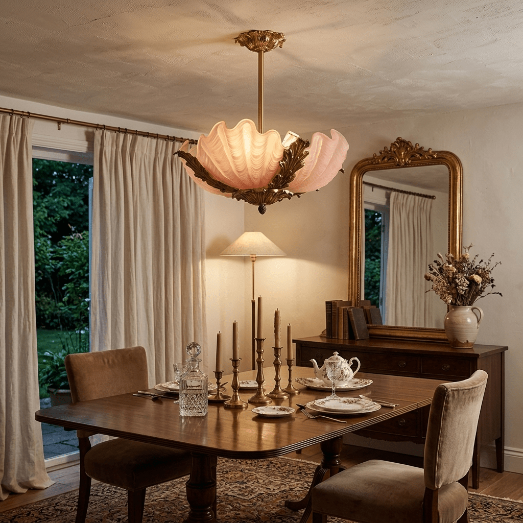 Aurelia Shell Chandelier - Vakkerlight