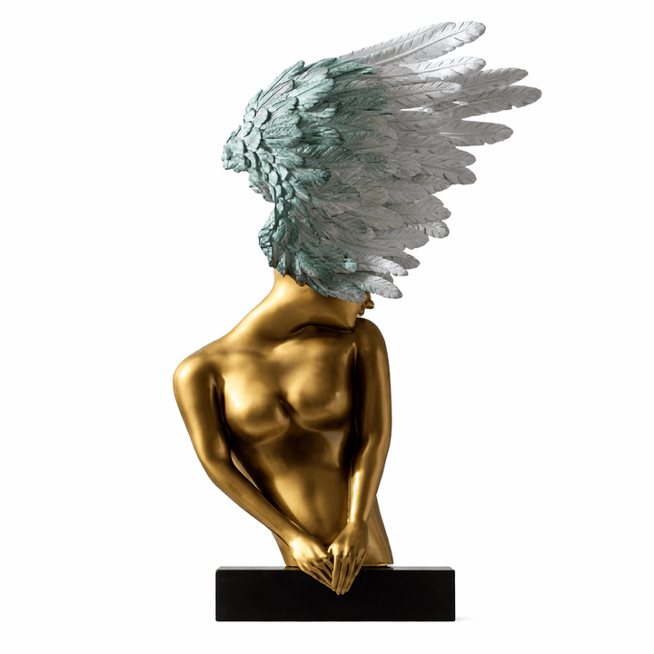 Aurelia Winged Bust Sculpture - Vakkerlight