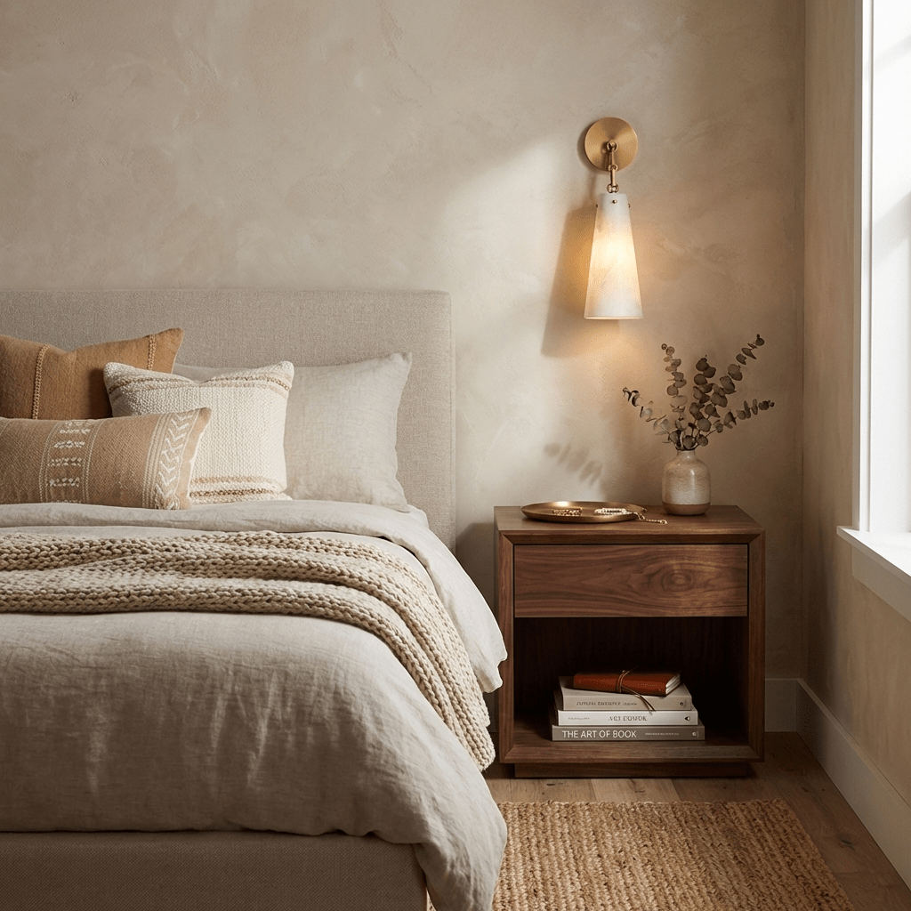 Aurelian Tapered Alabaster Wall Sconce - Vakkerlight