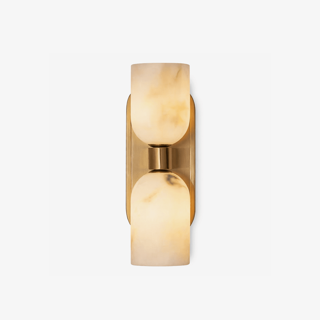 Aurelian Twin Alabaster Wall Light - Vakkerlight