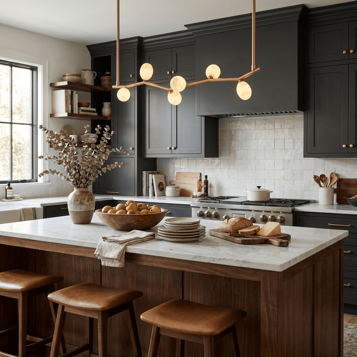 Aureline Alabaster Branch Chandelier - Vakkerlight