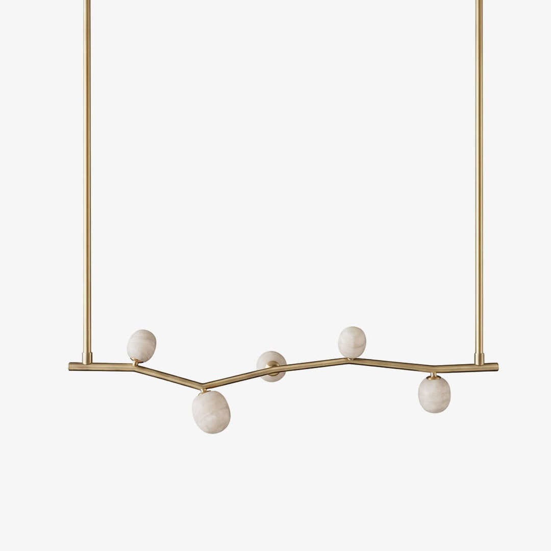 Aureline Alabaster Branch Chandelier - Vakkerlight