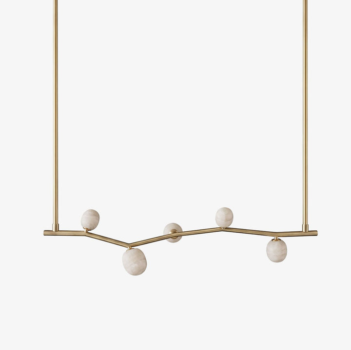 Aureline Alabaster Branch Chandelier - Vakkerlight