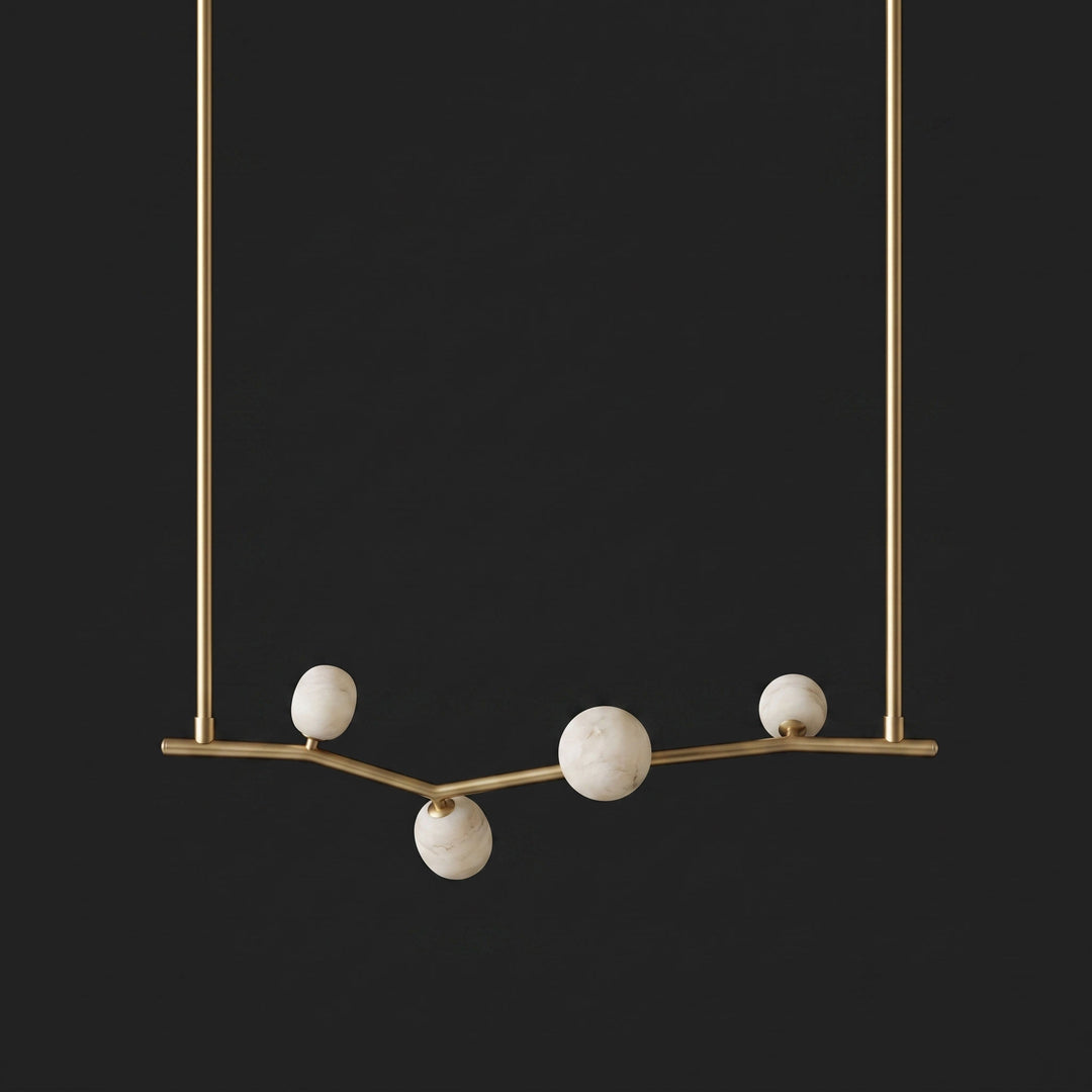 Aureline Alabaster Branch Chandelier - Vakkerlight