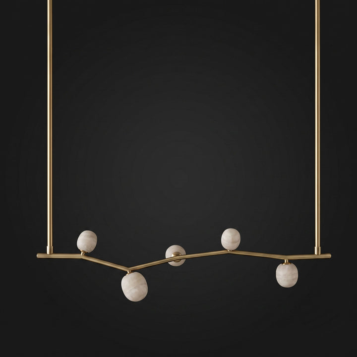 Aureline Alabaster Branch Chandelier - Vakkerlight