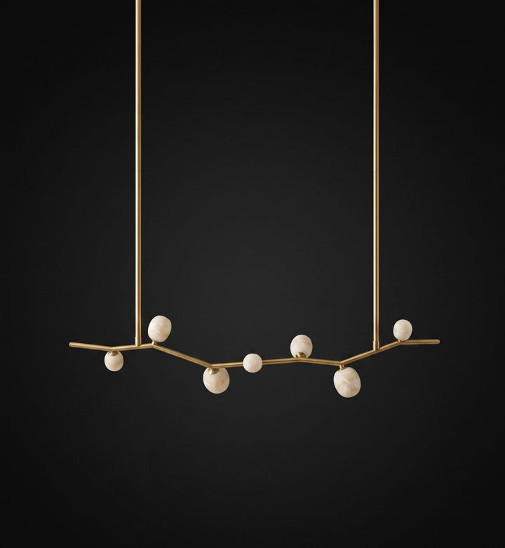 Aureline Alabaster Branch Chandelier - Vakkerlight