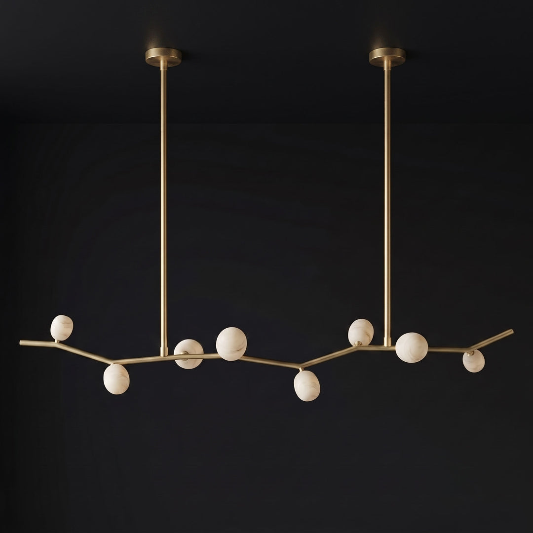 Aureline Alabaster Branch Chandelier - Vakkerlight