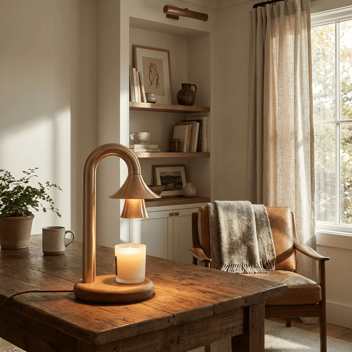 Aurelio Candle Warmer Lamp - Vakkerlight