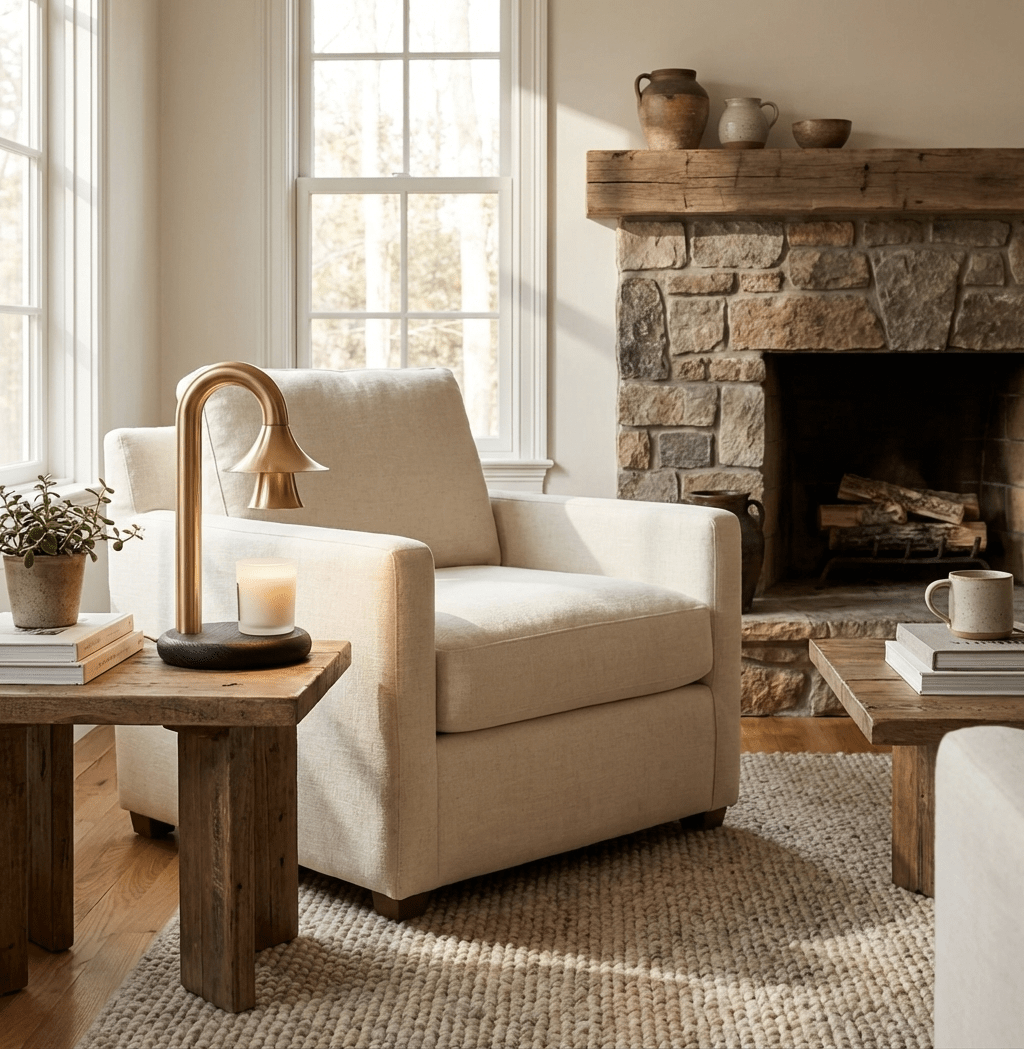 Aurelio Candle Warmer Lamp - Vakkerlight