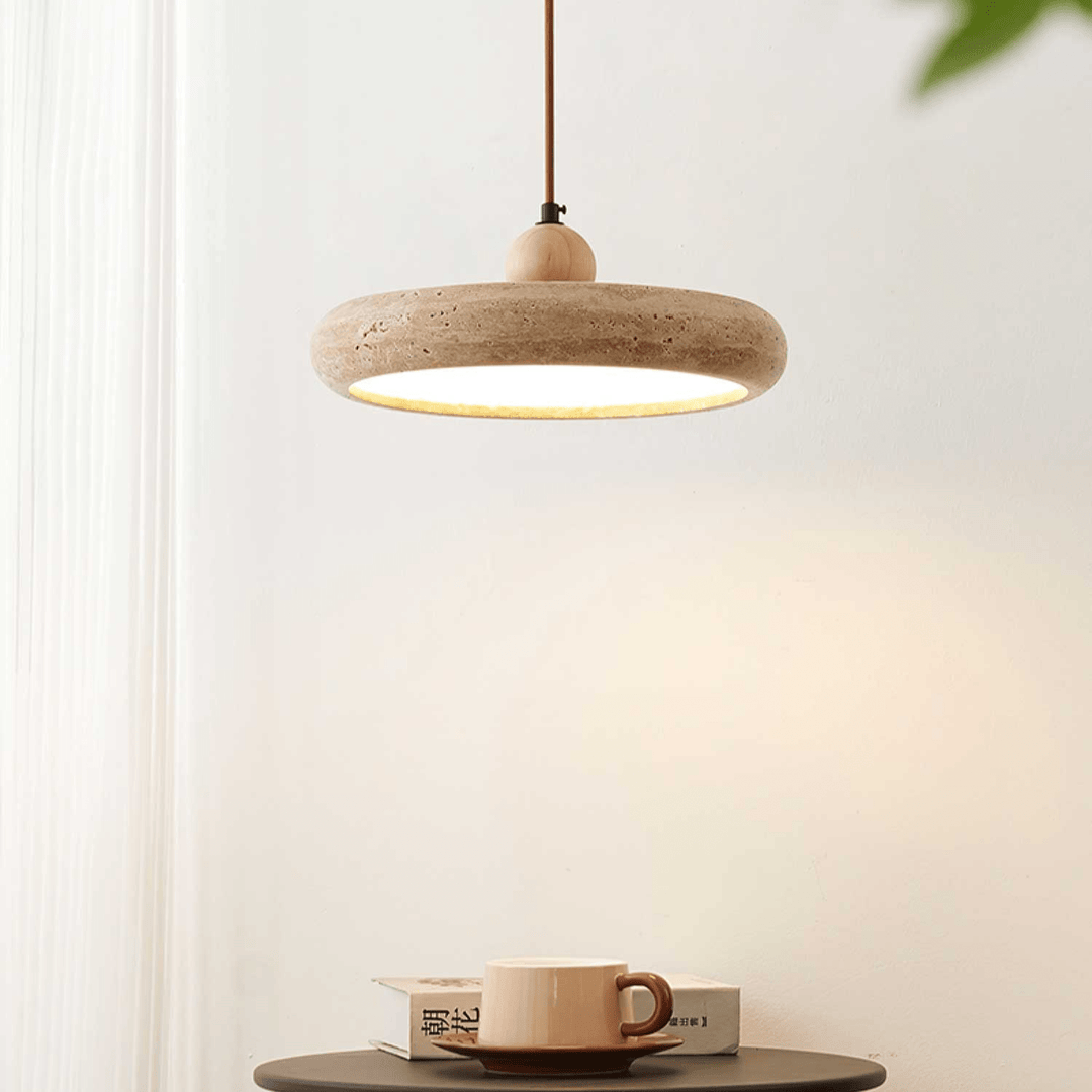 Aurelio Travertine Pendant Light - Vakkerlight